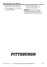 Preview for 5 page of Pittsburgh 56368 Owner'S Manual & Safety Instructions