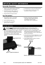 Preview for 2 page of Pittsburgh 58738 Owner'S Manual & Safety Instructions