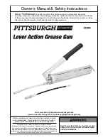 Pittsburgh 62966 Owner'S Manual preview