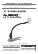 Preview for 1 page of Pittsburgh 63656 Owner'S Manual