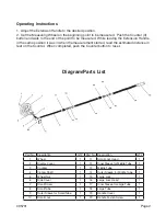 Предварительный просмотр 2 страницы Pittsburgh 95701 Operating Instructions