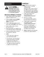 Preview for 6 page of Pittsburgh Pittsburgh Laser Range Finder Instructions And Precautions