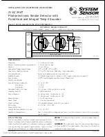 Preview for 1 page of Pittway System Sensor 2112/24AT Installation And Maintenance Instructions