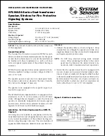 Pittway System Sensor SP100ADA Series Installation And Maintenance Instructions предпросмотр