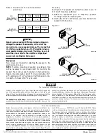 Предварительный просмотр 2 страницы Pittway System Sensor SPECTRAlert SP200 Series Installation And Maintenance Instructions