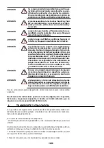 Preview for 118 page of Piusi F00208A00 Instructions For Use And Maintenance Manual