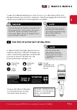 Preview for 9 page of Piusi F00214000 Installation, Use And Maintenance Manual