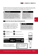 Preview for 49 page of Piusi F00214000 Installation, Use And Maintenance Manual