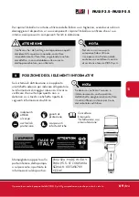 Preview for 69 page of Piusi F00214000 Installation, Use And Maintenance Manual