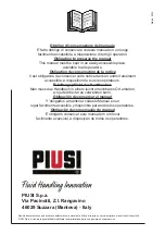 Preview for 36 page of Piusi HC20121400 Use And Maintenance Manual