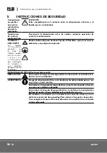 Preview for 38 page of Piusi SQUALO Installation, Use And Maintenance Instructions