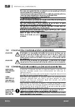 Preview for 44 page of Piusi SQUALO Installation, Use And Maintenance Instructions