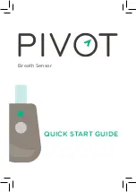 Preview for 1 page of Pivot Breath Sensor Quick Start Manual