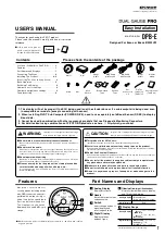 Pivot Dual Gauge Pro DPB-E User Manual preview