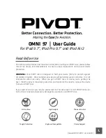 Preview for 2 page of Pivot OMNI 97 User Manual