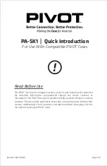 Preview for 2 page of Pivot PA-CB-1 Quick Info