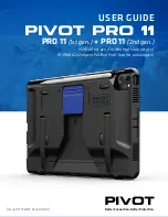 Pivot PC-PRO11 User Manual preview