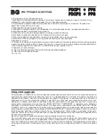 Preview for 10 page of Pivot PDOP1 80 Installation Instructions Manual