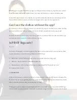 Preview for 5 page of Pivot Yoga Pant 1.0 User Manual