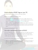 Preview for 11 page of Pivot Yoga Pant 1.0 User Manual