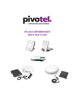 Pivotel COBHAM Explorer 323 Quick User Manual предпросмотр