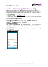 Предварительный просмотр 5 страницы Pivotel COBHAM Explorer 323 Quick User Manual