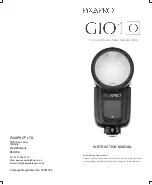 Pixapro GIO1 O Instruction Manual preview