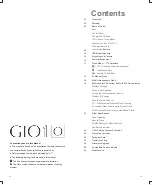 Preview for 3 page of Pixapro GIO1 O Instruction Manual