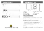 Preview for 2 page of Pixapro GLOWPAD 350 Series Instruction Manual