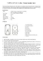 Preview for 1 page of Pixapro M-060006 Instruction Manual