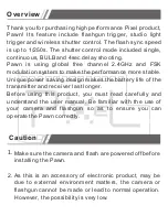 Preview for 2 page of Pixel Pawn Product Manual