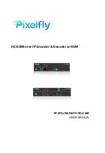 Предварительный просмотр 1 страницы Pixelfly PF-IPDJ100F User Manual