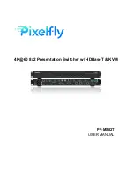 Preview for 1 page of Pixelfly PF-MS82T User Manual