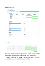 Предварительный просмотр 21 страницы Pixelfly PF-MS82T User Manual