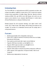 Preview for 5 page of Pixelfly TRIO-WPS42U User Manual