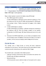 Preview for 23 page of Pixelfly TRIO-WPS42U User Manual