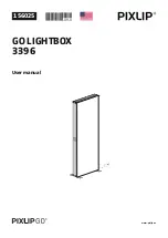 Pixlip GO LIGHTBOX 3396 User Manual preview