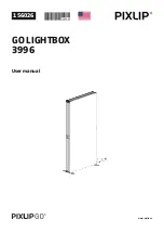 Pixlip GO LIGHTBOX 3996 User Manual предпросмотр