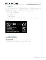 Preview for 5 page of Pixmob WASH 3.5 User Manual