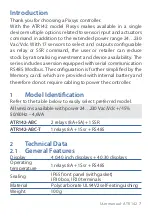 Preview for 7 page of Pixsys ATR 142 Series User Manual