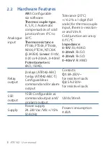 Preview for 8 page of Pixsys ATR 142 Series User Manual