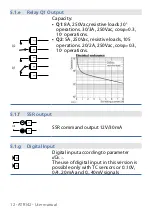 Preview for 12 page of Pixsys ATR 142 User Manual