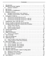 Preview for 2 page of Pixsys NET250 Series User Manual