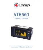 Preview for 1 page of Pixsys STR561 User Manual