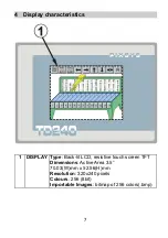 Предварительный просмотр 7 страницы Pixsys TD240 series Operation Manual