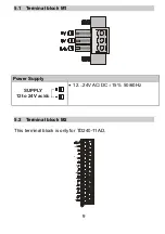 Preview for 9 page of Pixsys TD240 series Operation Manual