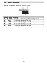 Preview for 11 page of Pixsys TD240 series Operation Manual