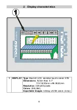 Preview for 6 page of Pixsys TD320 User Manual