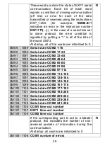 Preview for 39 page of Pixsys TD320 User Manual