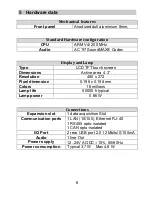 Preview for 6 page of Pixsys TD430 Operation Manual